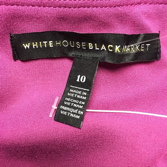 🎁White House Black Market 3/4 Sleeve Tiered Top - Picture 5 of 6